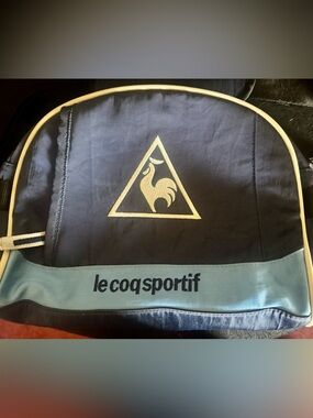 Vintage Le Coq Sportif Crossbody Shoulder Bag